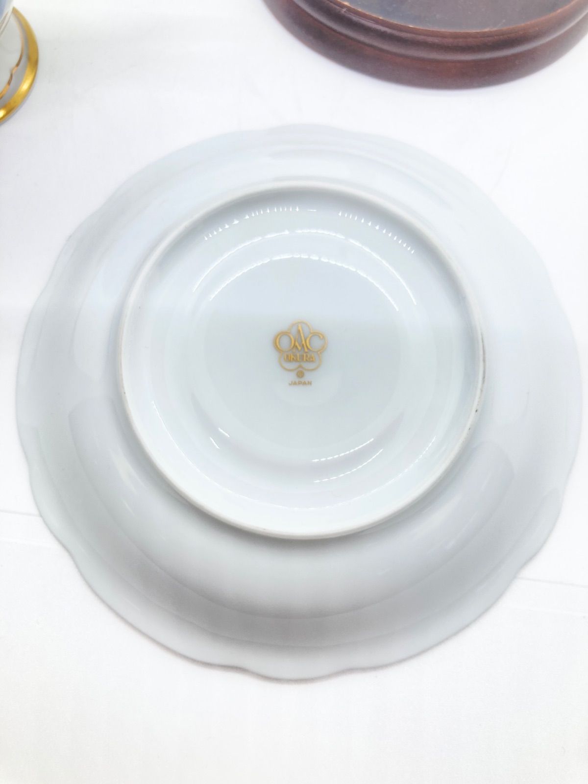 新品】大倉陶園 ブルーローズ 手描き コーヒー碗皿 52C/8011 カップ