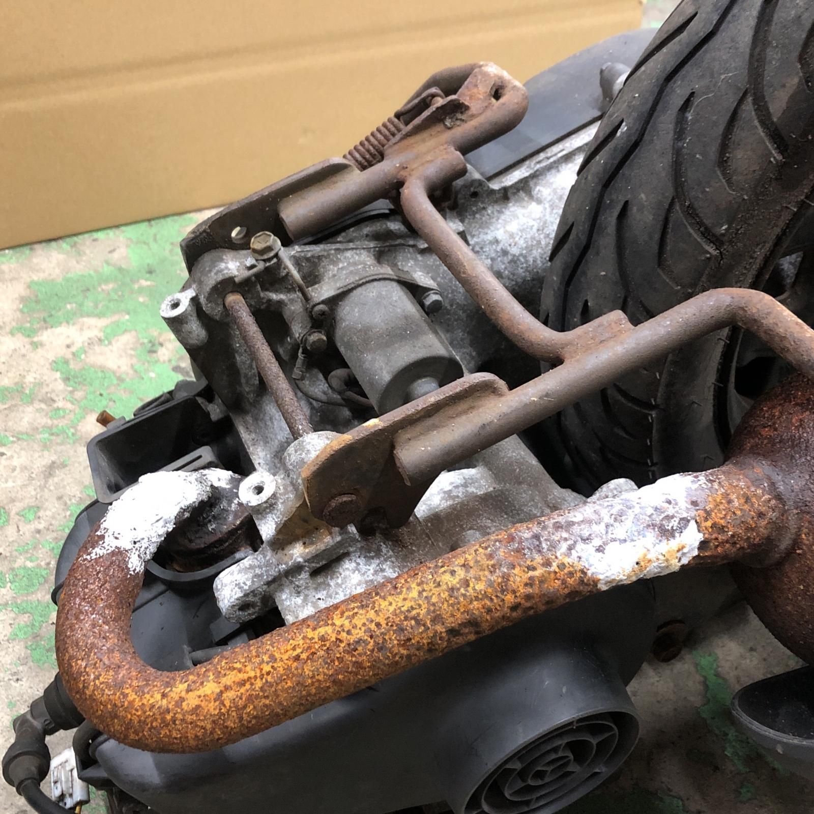 SUZUKI レッツ2 エンジン スズキ - メルカリ