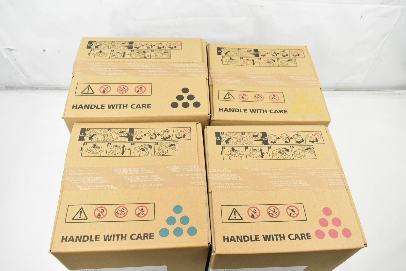 RICOH 純正 トナー C8002 4色 シアン マゼンタ イエロー ブラック リコー IT85T7R6X150-L17-byebye