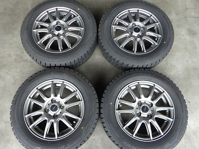 2310-211 社外 アルミホイール＆スタッドレスタイヤ 175/65R14 2021-22 