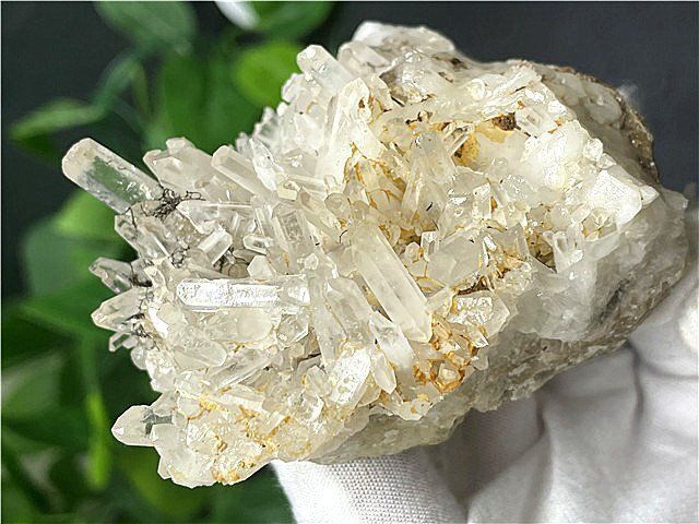 【入手困難】AAA級高透明度天然水晶クラスターYTB83B6/142B03 入手困難】AAA級天然高透明度水晶クラスター186B6-81B19b(原石
