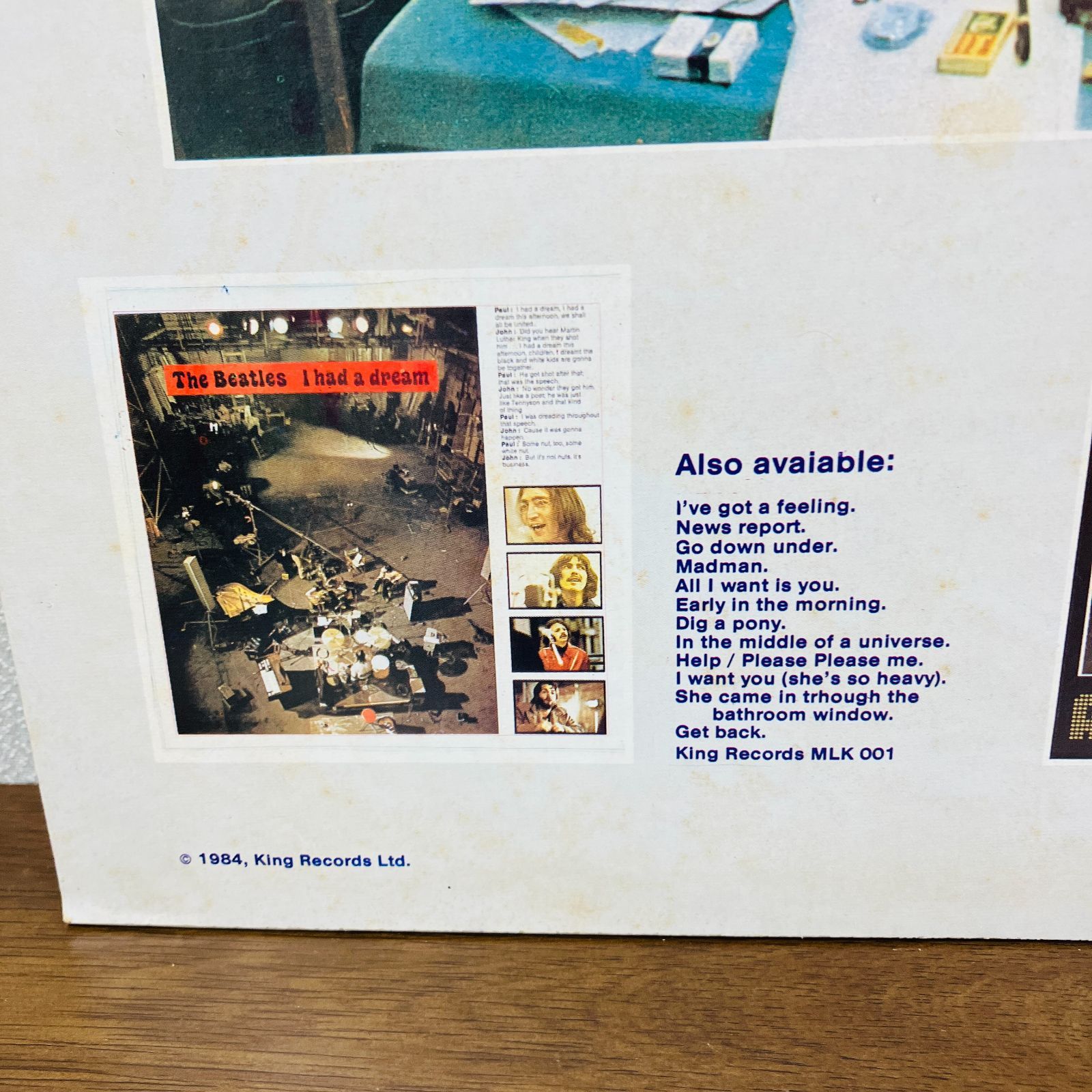 A【希少】LP レコード ビートルズ THE BEATLES SINGING THE
