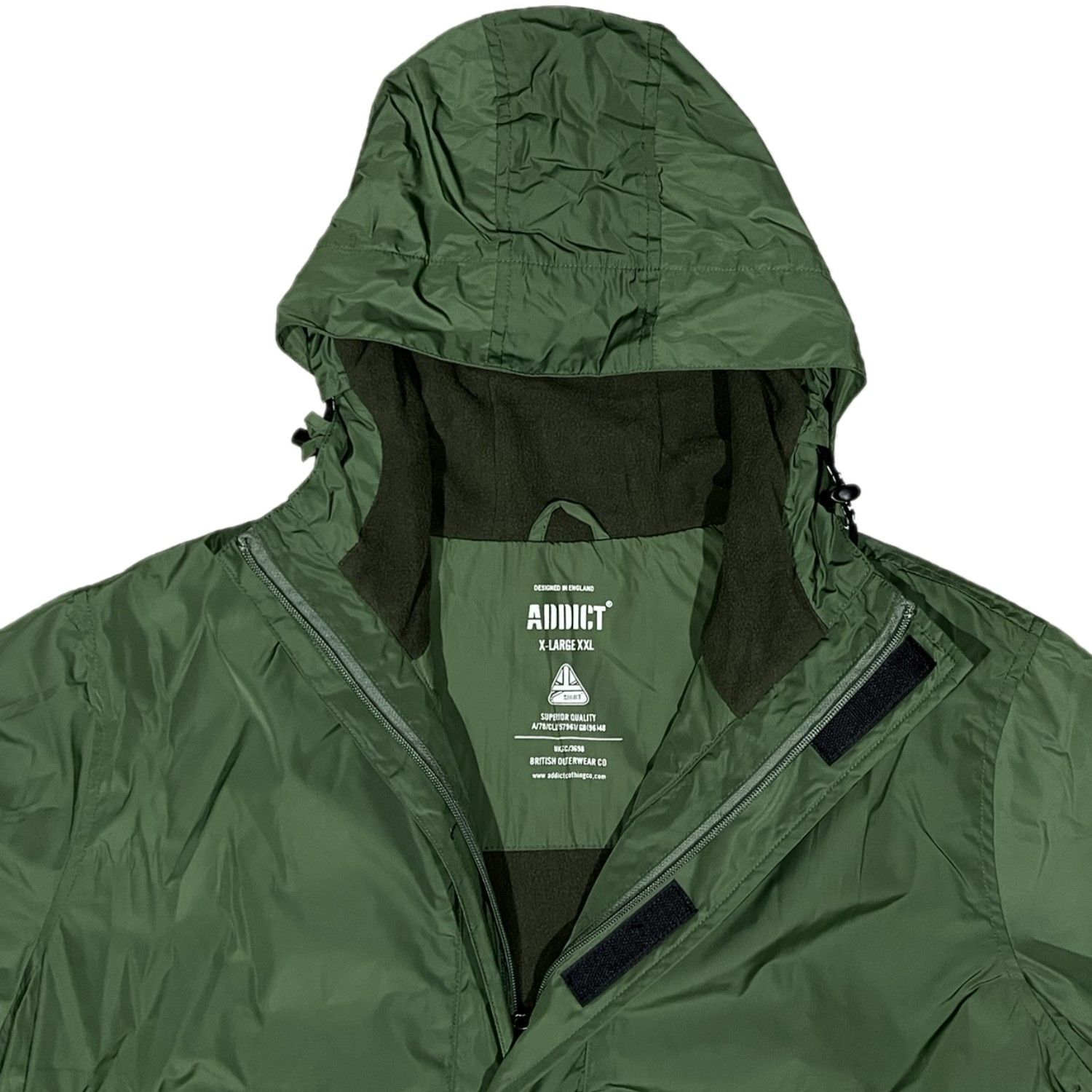 ADDICT PENNINE SMOCK アディクト ペネン スモーク ブランドロゴ 