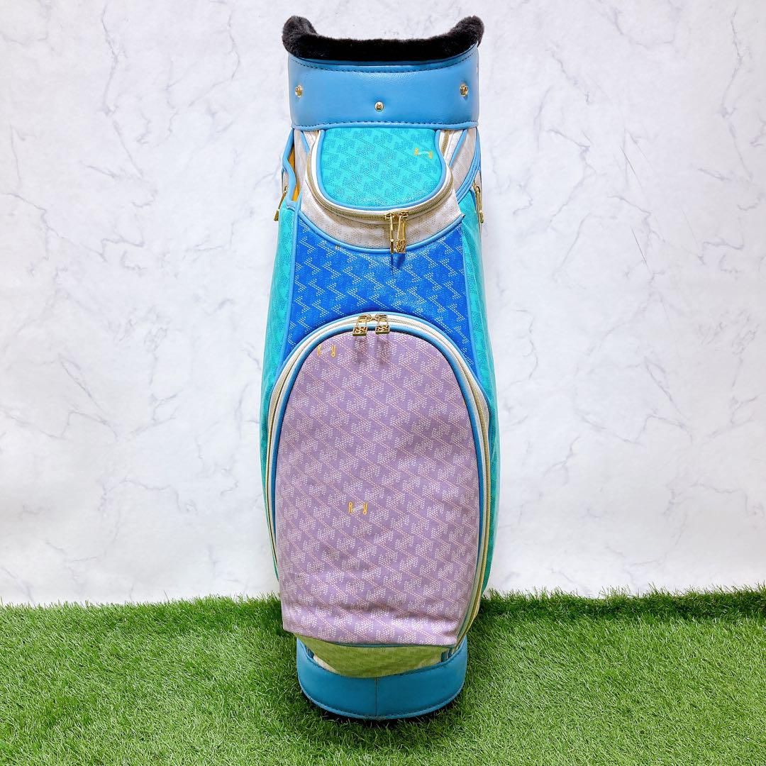 18. レザレクション オリオラ キャディバッグ 金田久美子プロモデル　3点式 18. レザレクション オリオラ キャディバッグ 金田久美子プロ