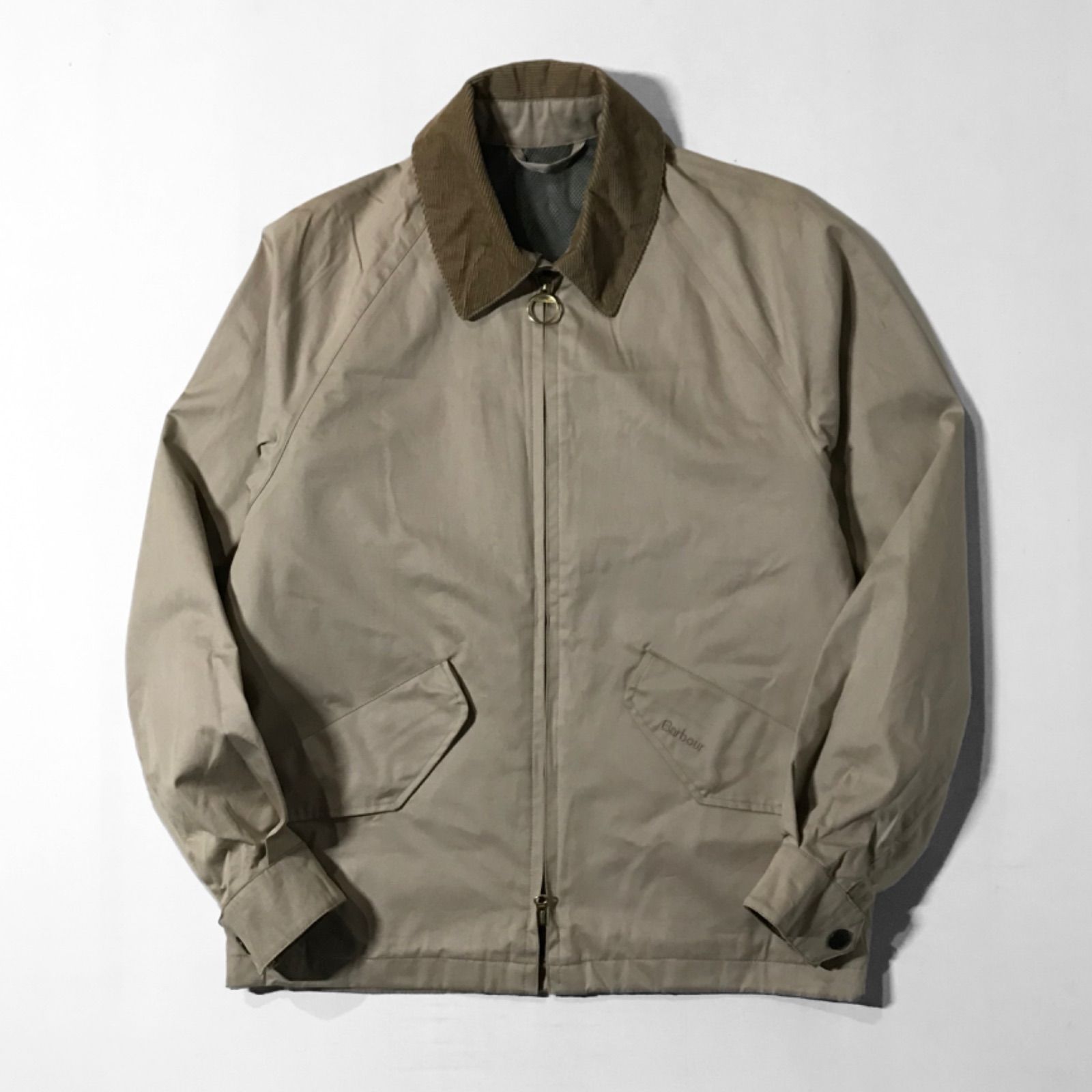 00s 希少 レアモデル バブアー Barbour A807 LIGHTWEIGHT BERESFORD JKT 襟コーデュロイ ノンワックス  ショート フィッシング ジャケット S 短丈 フィールド スポーツ ハリントン スイングトップ - メルカリ