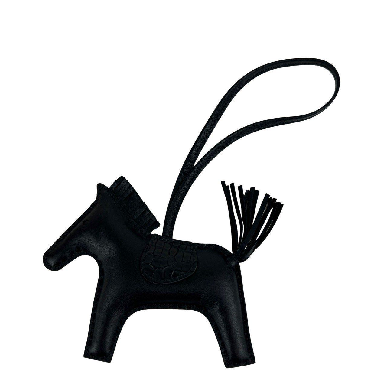 エルメス ロデオチャームMM ソーブラック 極美品 HERMES エルメス Rodeo charm MM ロデオチャームMM So