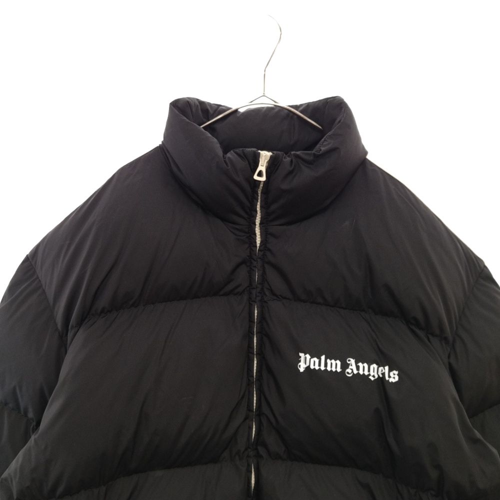 Palm Angels (パームエンジェルス) 22AW Classic Track Down Jacket クラシックトラックダウンジャケット  PMED019F22FAB001 ブラック - メルカリ