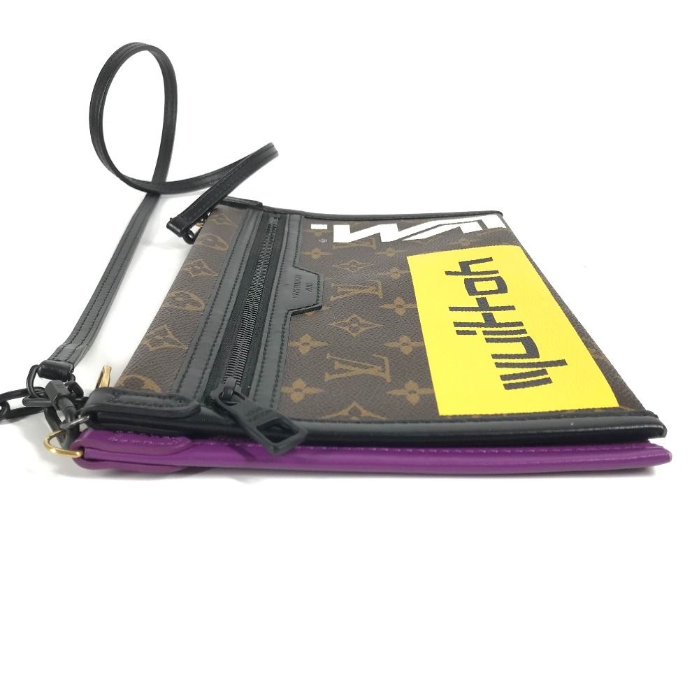 ルイ ヴィトン モノグラム フラットメッセンジャー チェーン