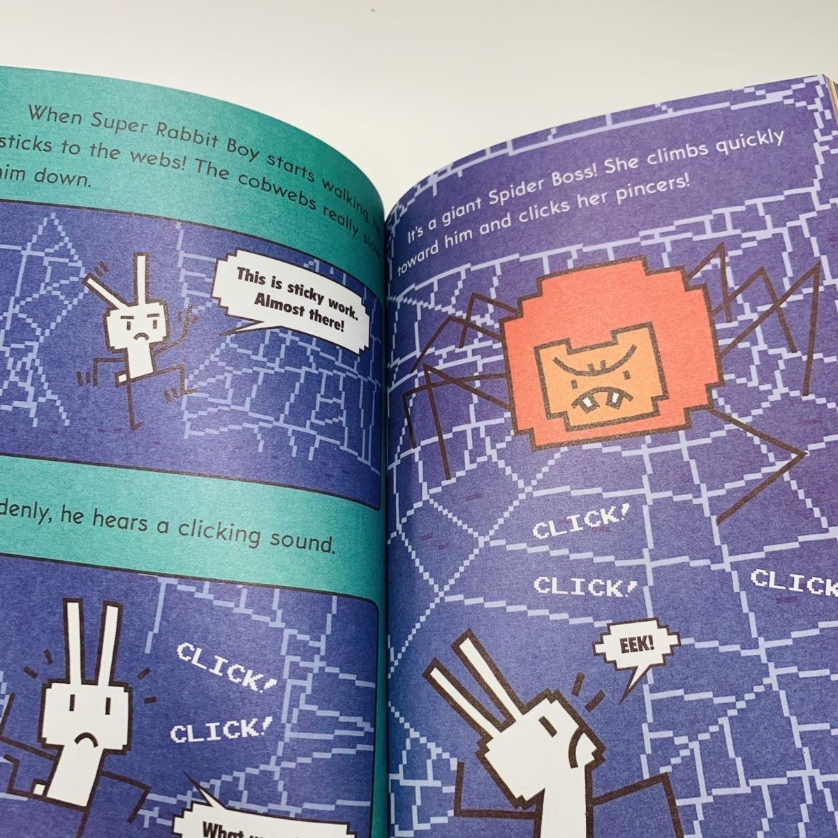 PRESS START！ 四角いウサギ12冊 scholastic英語絵本 Amazon.com: Super Rabbit Boy World!: A Branches Book (Press