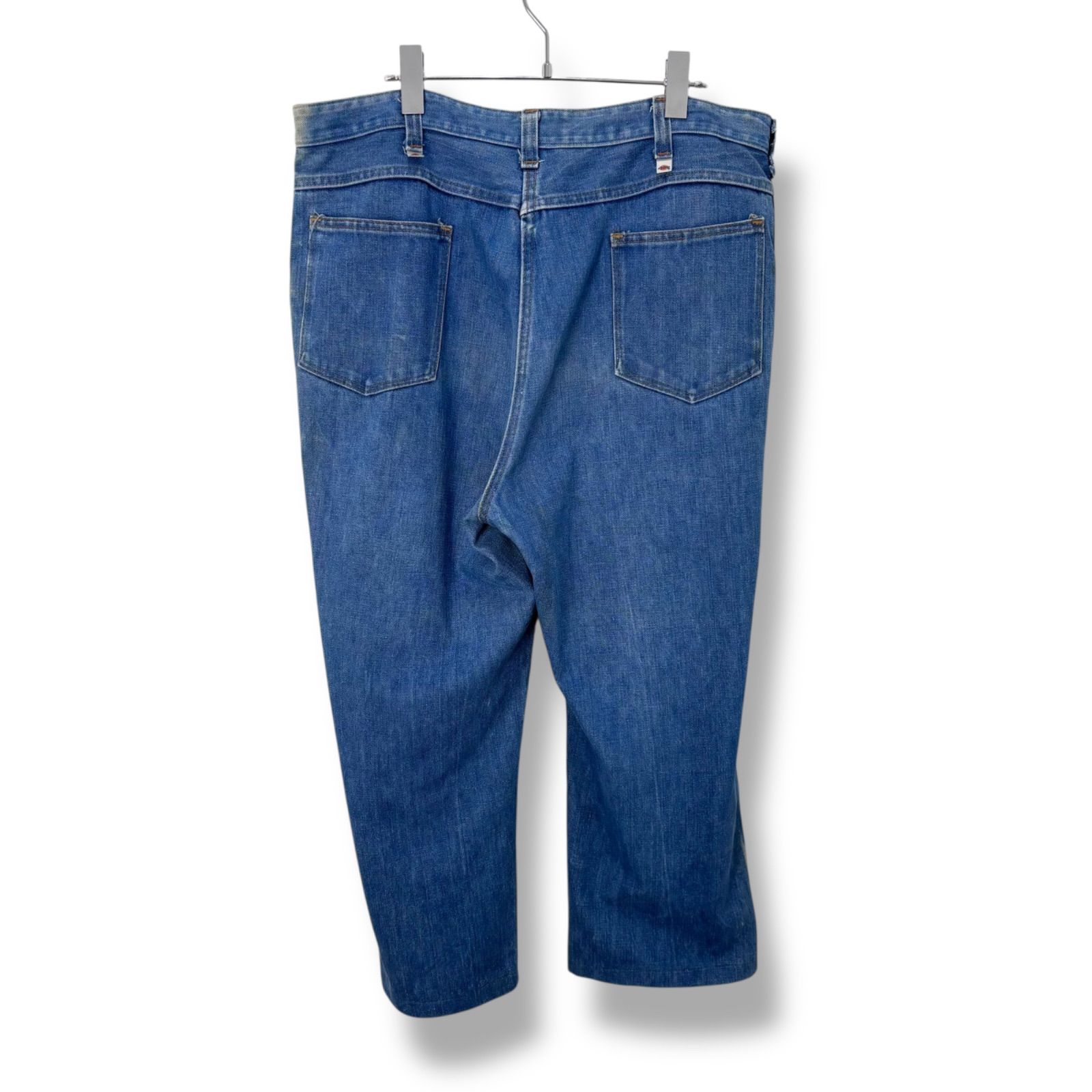 70s Dickies ディッキーズ ワークパンツ チビタグ TALON Rare】 70s Dickies Denim Work Trousers 70年代 ディッキーズ デニム
