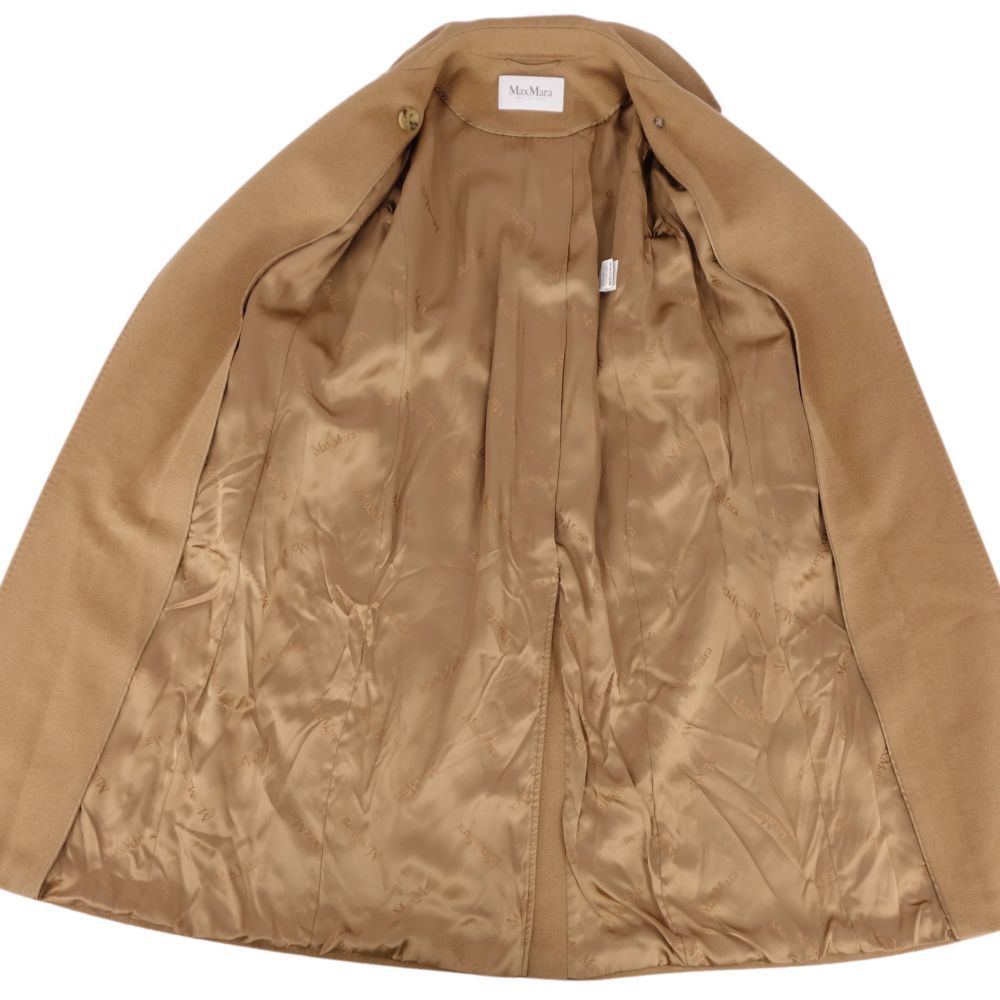 極美品✨マックスマーラ 白タグ キャメル100%ベルテッドコート マニュエラ40 美品 マックスマーラ Max Mara コート 白タグ マニュエラ アイコン
