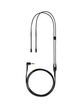 【】SHURE リケーブル (160cm) SEシリーズ交換用 ブラック EAC64BK 【国内正規品】