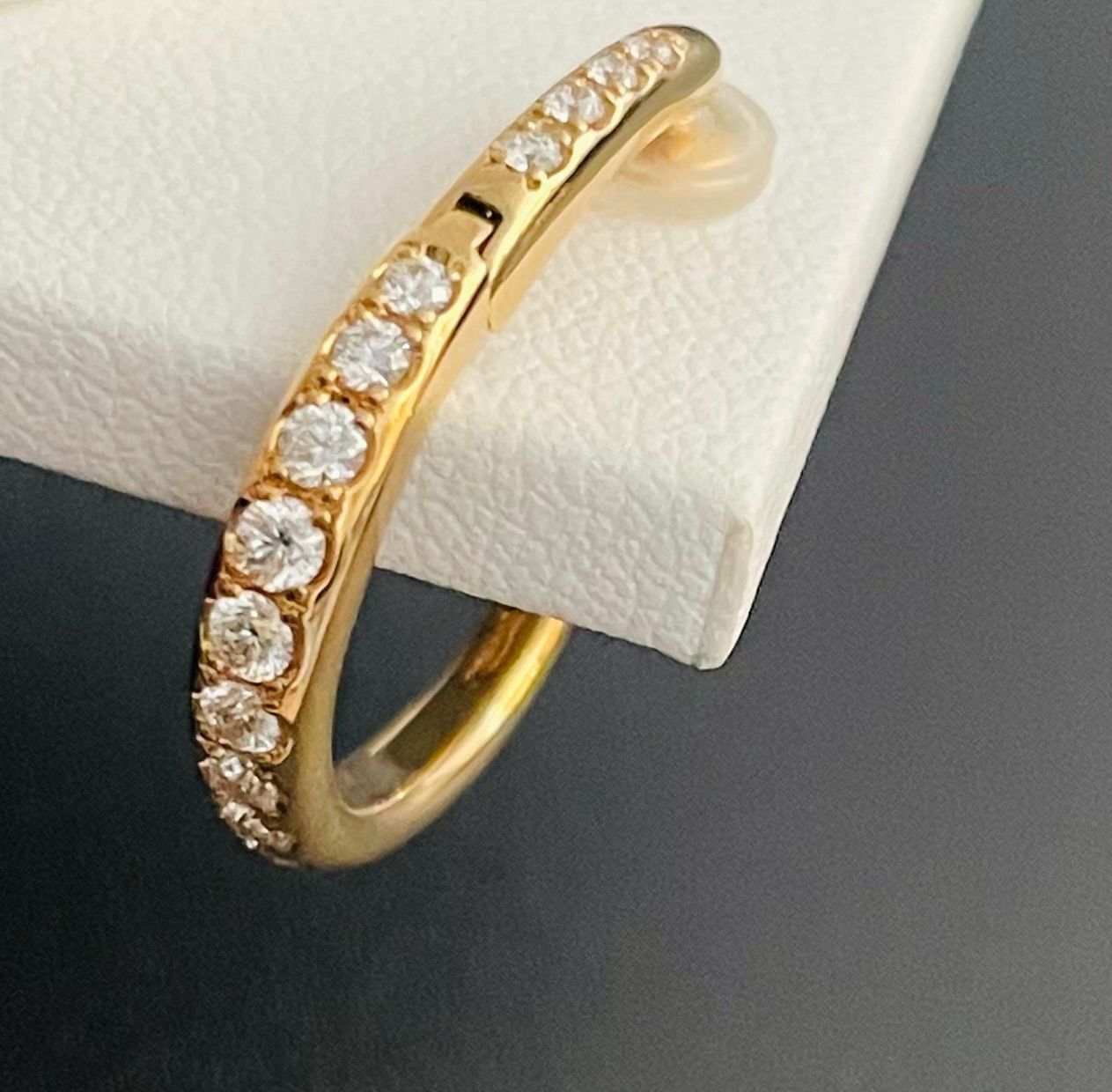 Tomoko Kodera パール ホワイトゴールドイヤーカフ TOMOKO KODERA【 コデラトモコ 】小寺智子 D0.55ct K18