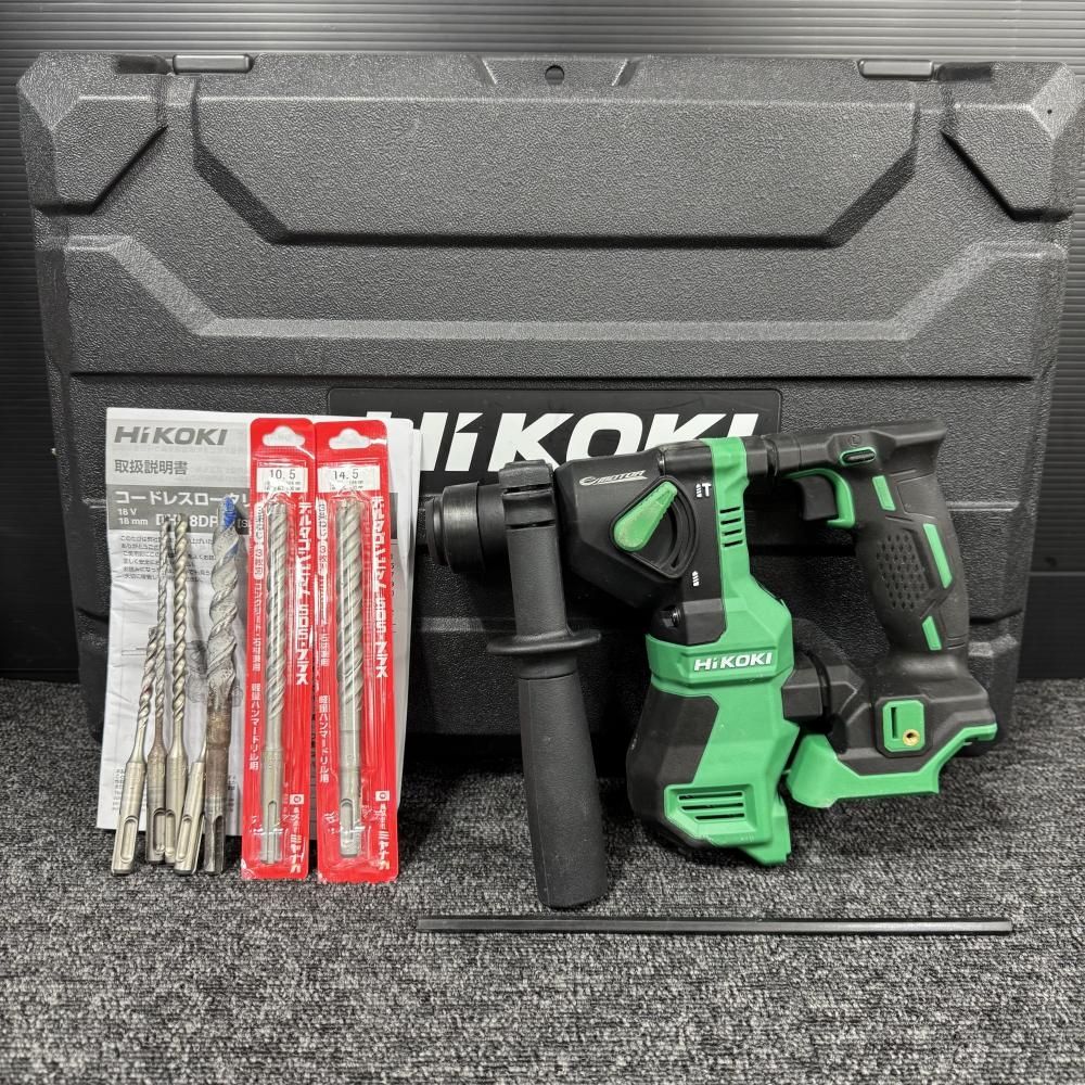 HiKOKI DH18DPA NN コードレスロータリハンマドリル 本体 ケース おまけつき 202