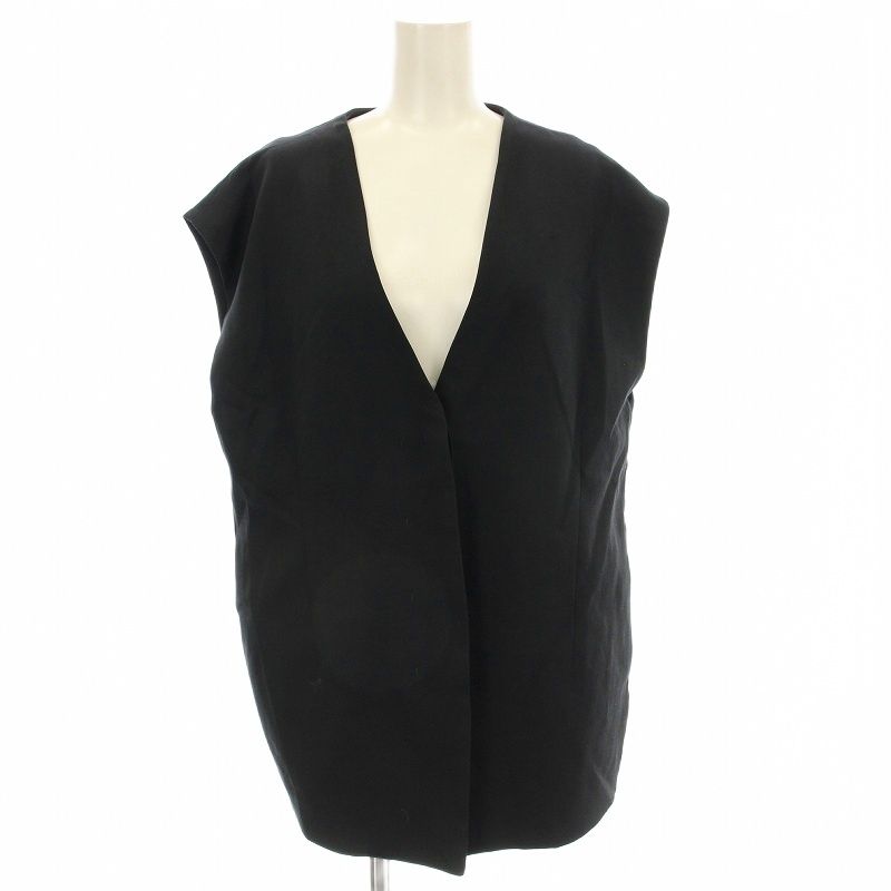 新品　Todayful Collarless Twill JK todayful Collarless Twill JK ブラック