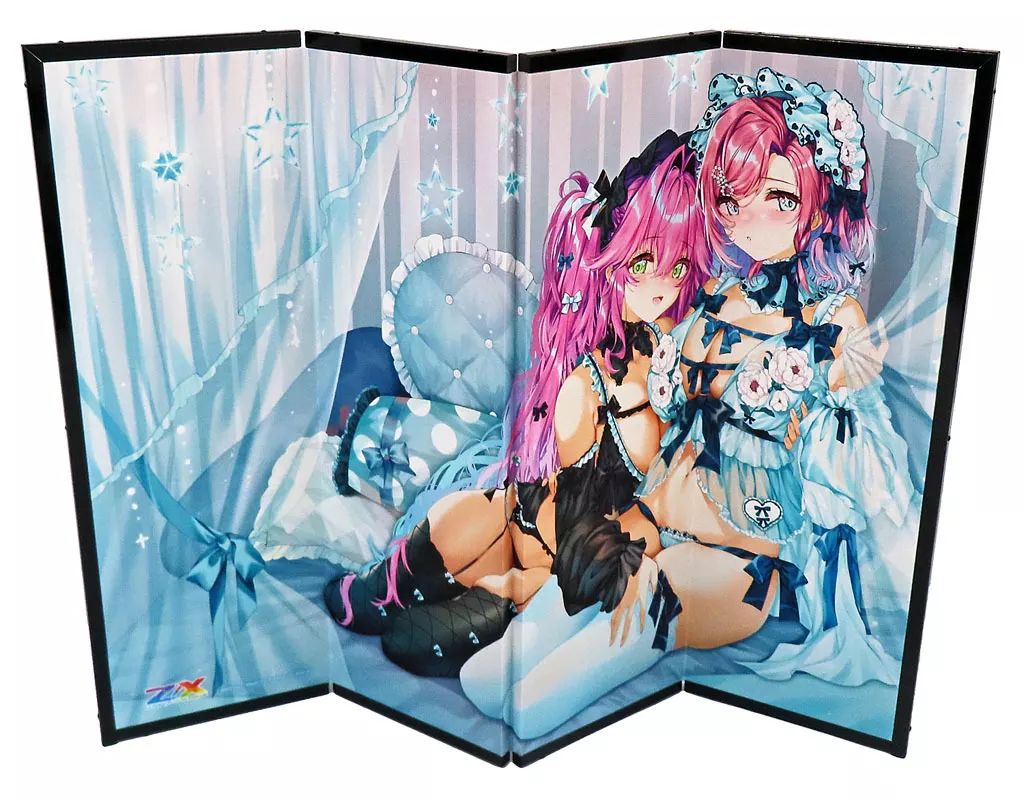 紙製品 ゆたか＆フレデリカ 屏風 Z|X -Zillions of enemy X- ゼクストリーム ブロッコリーオンライン