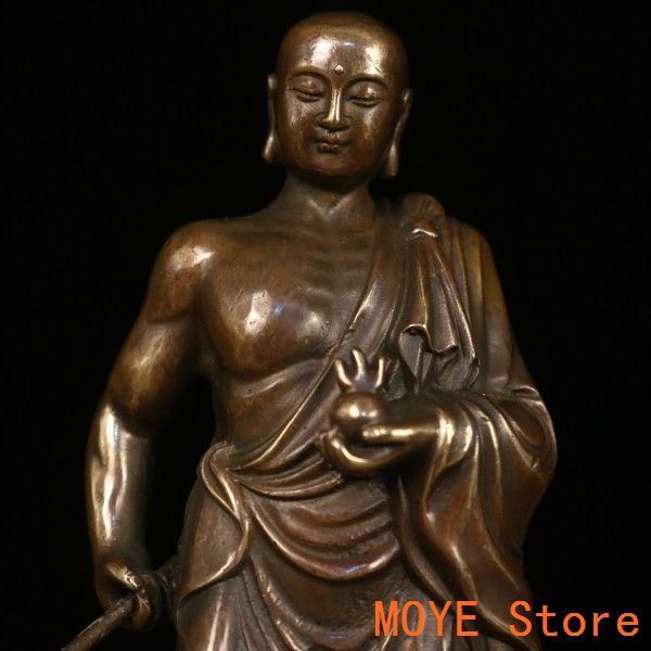 仏教美術 仏像 地蔵王仏像 銅製 銅器 工芸品 美術品 置物 仏教美術 仏像 地蔵王仏像 銅製 銅器 工芸品 美術品 置物 - メルカリ