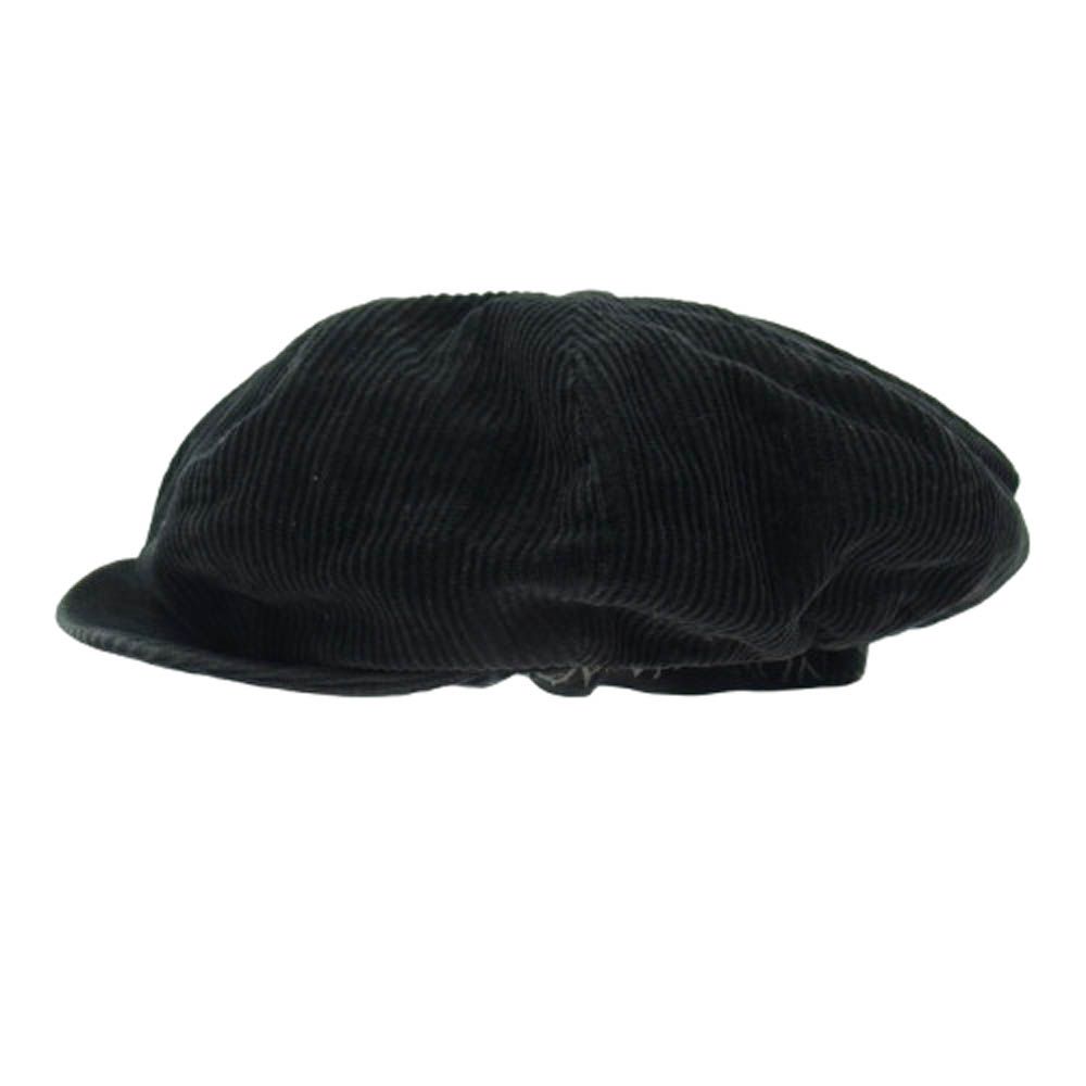 Yohji Yamamoto POUR HOMME ヨウジヤマモトプールオム 19 AW HC-H 08-971 コーデュロイ キャスケット 帽子 ブラック系 4