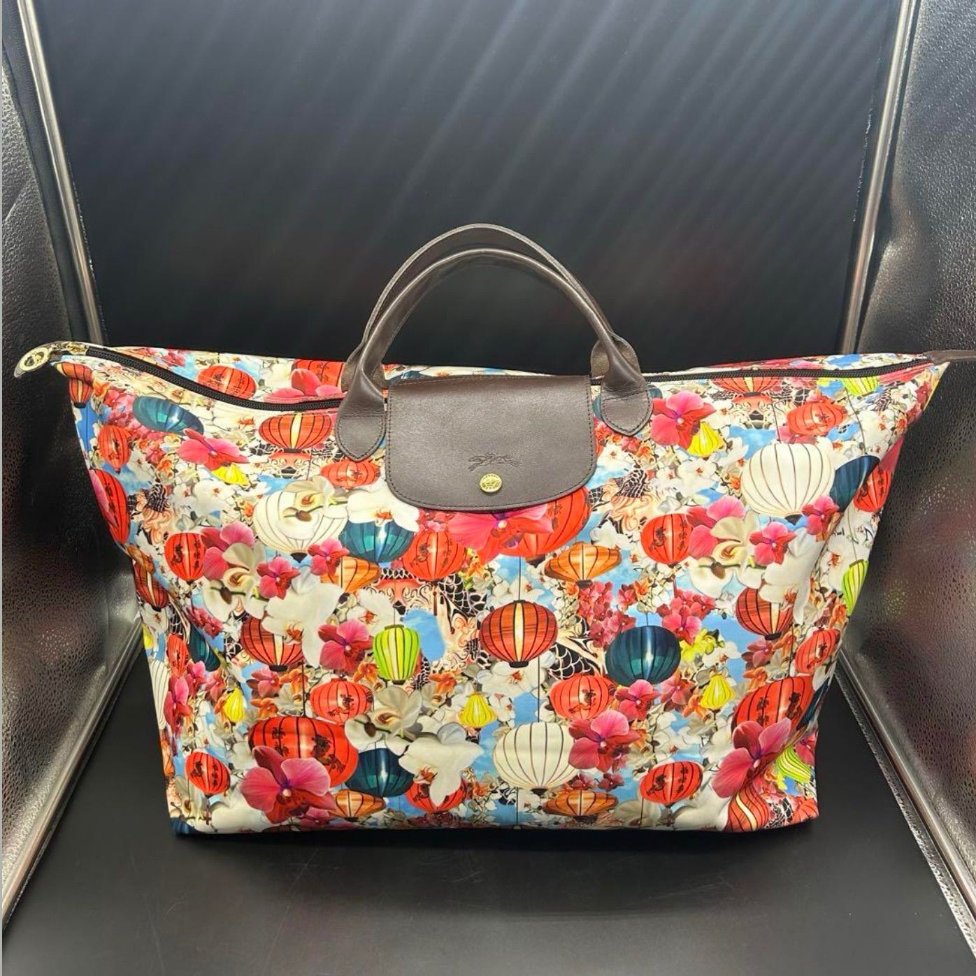 LONGCHAMP×Mary Katrantzou トートバッグ プリアージュ 梅屋敷店 - メルカリ