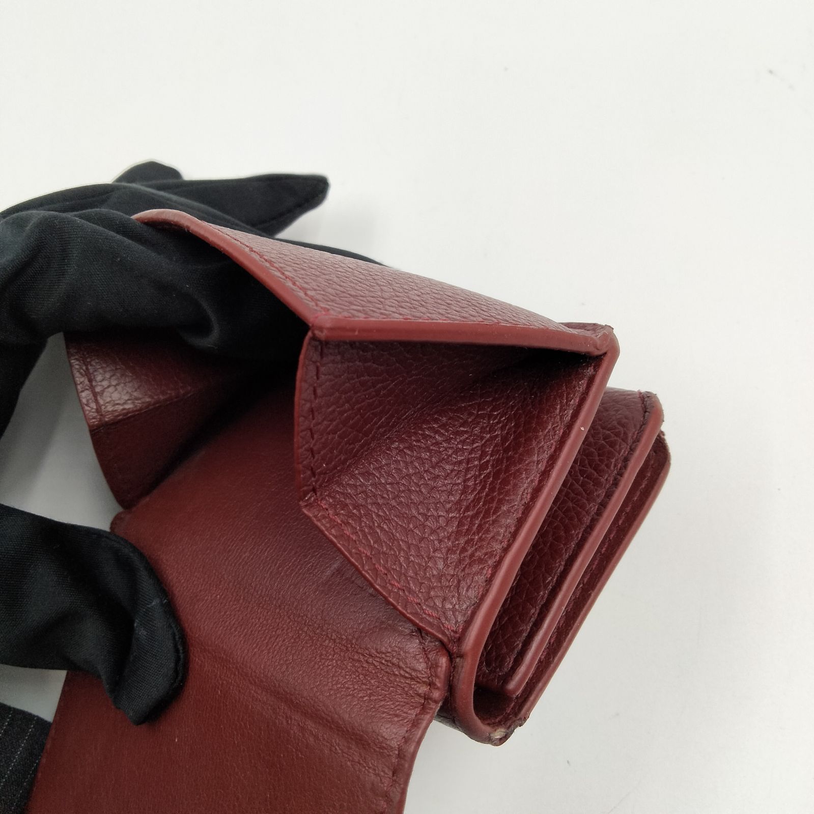 ※最終値下げ【BALENCIAGA 】バレンシアガ コンパクトウォレット 最終値下げ✨️BALENCIAGA✨バレンシアガ レザー コンパクトウォレット