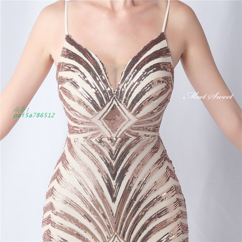 マーメイドラインドレス イブニングドレス