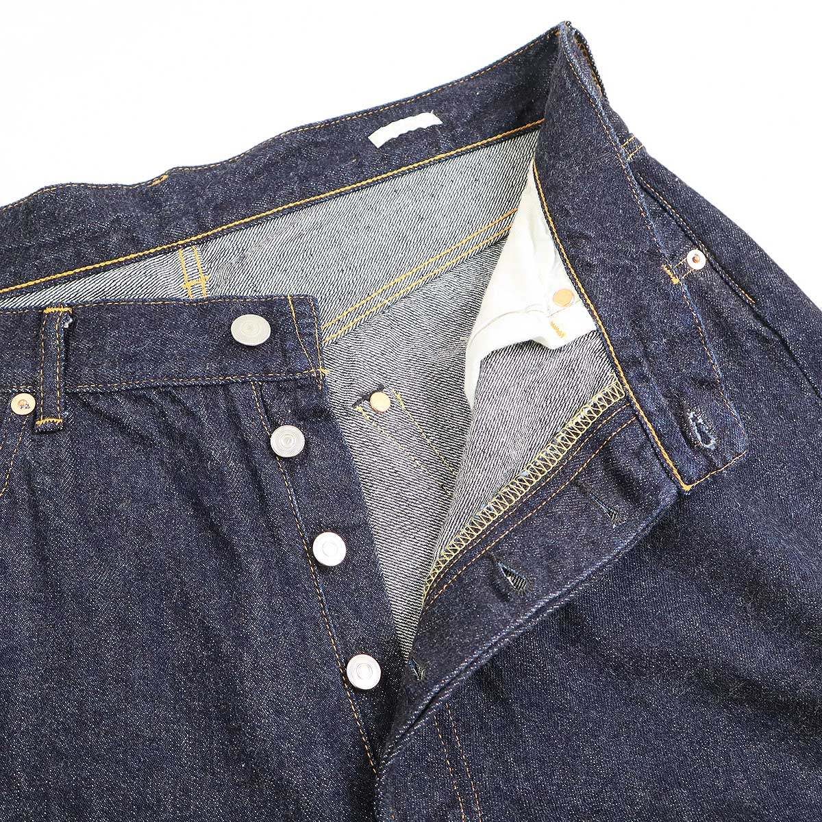 COMOLI コモリ 22AW W03-03003 5P デニム パンツ 2022AW COMOLI / コモリ W03-03003 デニム5Pパンツ 0 NAVY