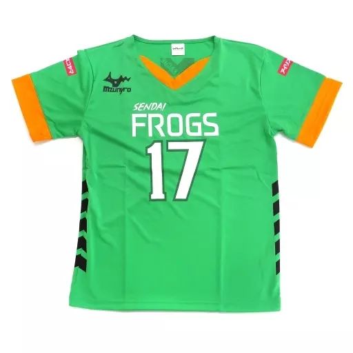 衣類 月島蛍モデル 仙台フロッグス ユニフォーム グリーン Lサイズ