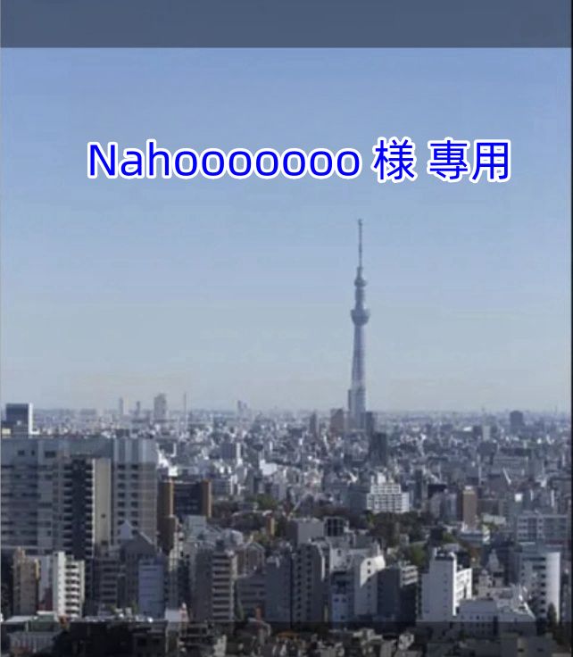 Nahooooooo 様 專用