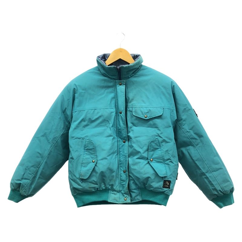 中古】80s MONCLER×asics リバーシブルダウン ブルー[19]