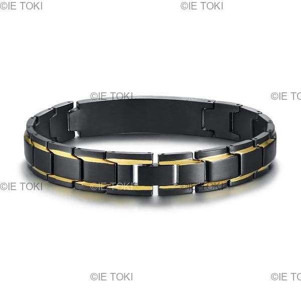 男性用ステンレススチールメタルブレスレット ラテン語 日本語 韓国語