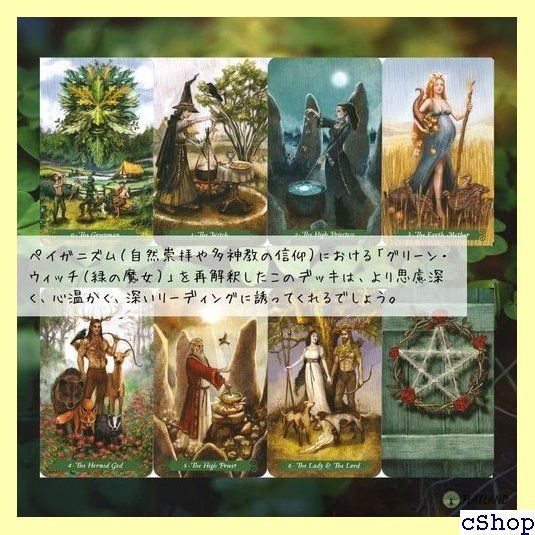 ☆送料無料_Z001 グリーン ウィッチ タロット 特製ボ 占い解説書付き 69 81dzPJYbbUL._UF350,350_QL50_.jpg