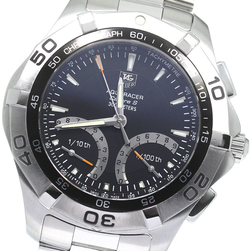 タグホイヤー TAG HEUER CAF7010 アクアレーサー キャリバーS クロノグラフ クォーツ メンズ_816436