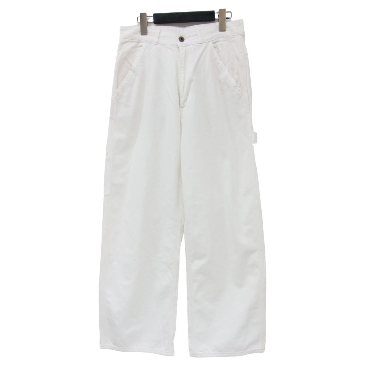 美品 Plage プラージュ パンツ ペインター パンツ ホワイト 白 38(M  display picture 1