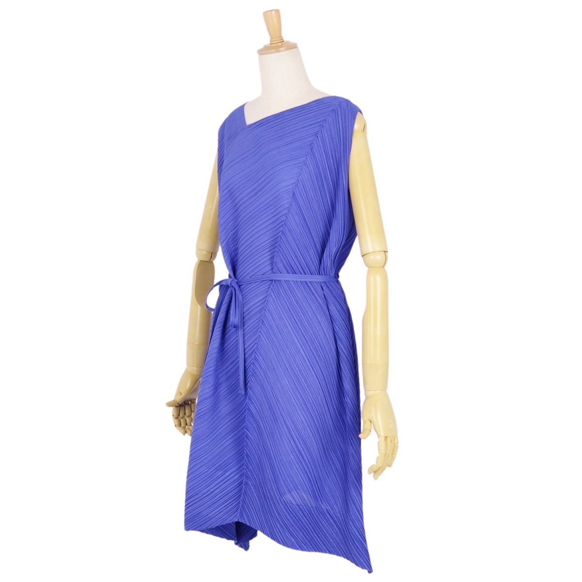 【断捨離中さま専用】イッセイミヤケPLEATS PLEASEミニワンピース 極美品 プリーツプリーズ イッセイミヤケ PLEATS PLEASE ワンピース