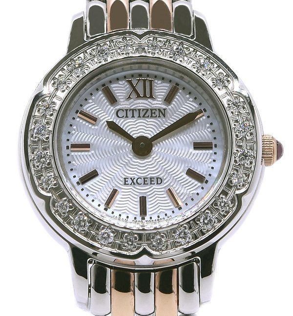 ☆未使用！CITIZEN シチズン EXCEED エクシード Precious EG7014-58W 