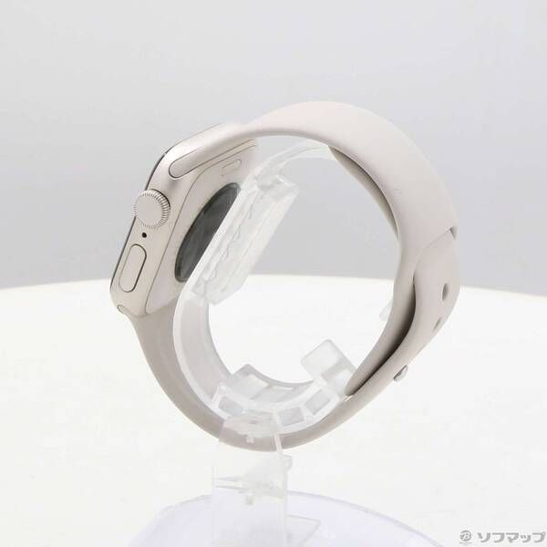 〔 品〕 Apple Watch SE 第2世代 GPS 40mm スターライトアルミニウムケース スターライトスポーツバンド 305
