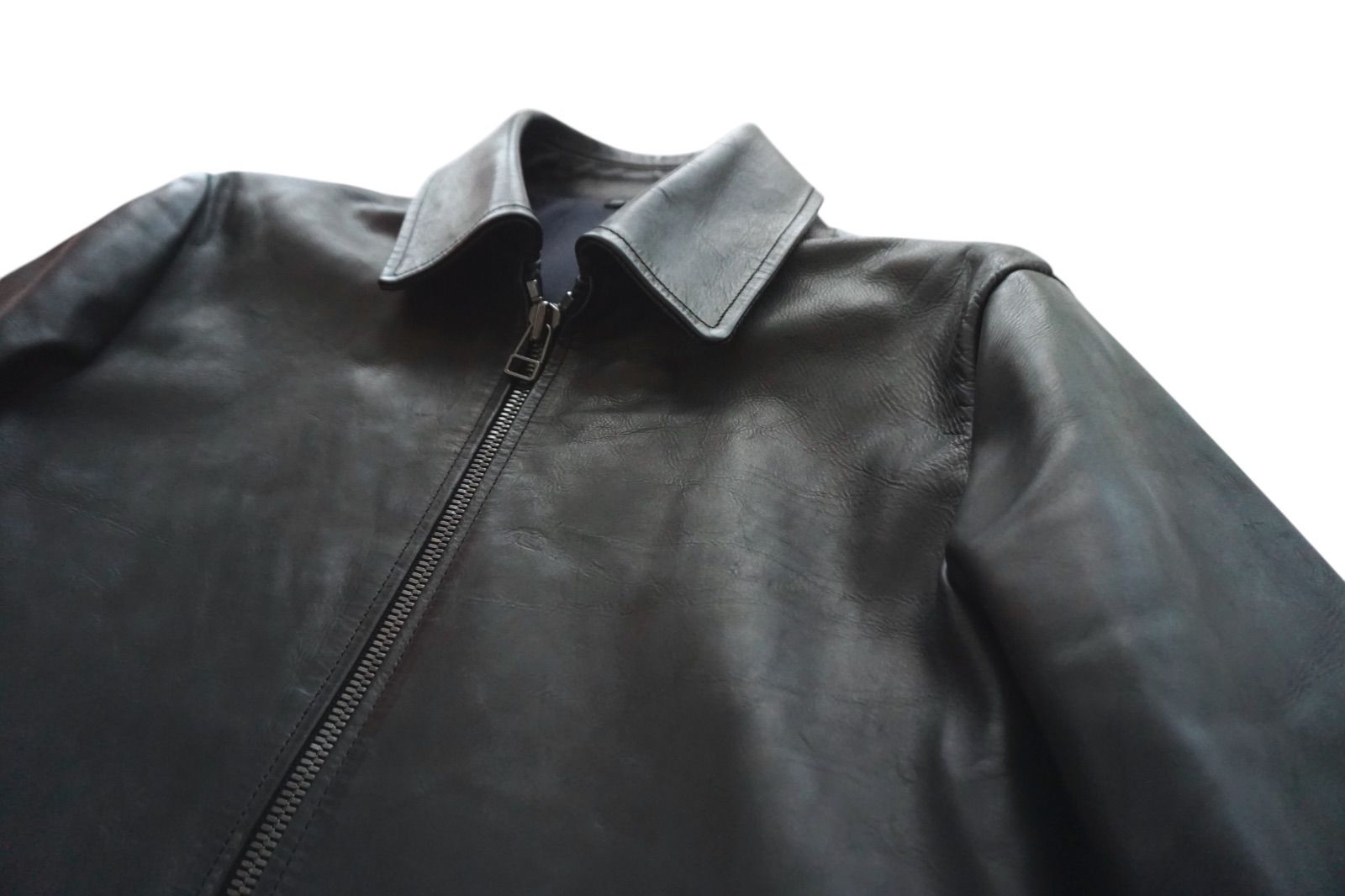 OPUS JAPAN シングルライダース レザージャケット ベビーカーフ　L SINGLE RIDERS | CATHEDRAL（カセドラル）