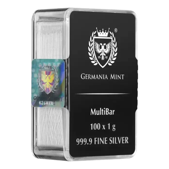 ポーランド ゲルマニア 純銀100g キャスト バー 新品) ポーランド ゲルマニア 純銀 100グラム キャスト バー