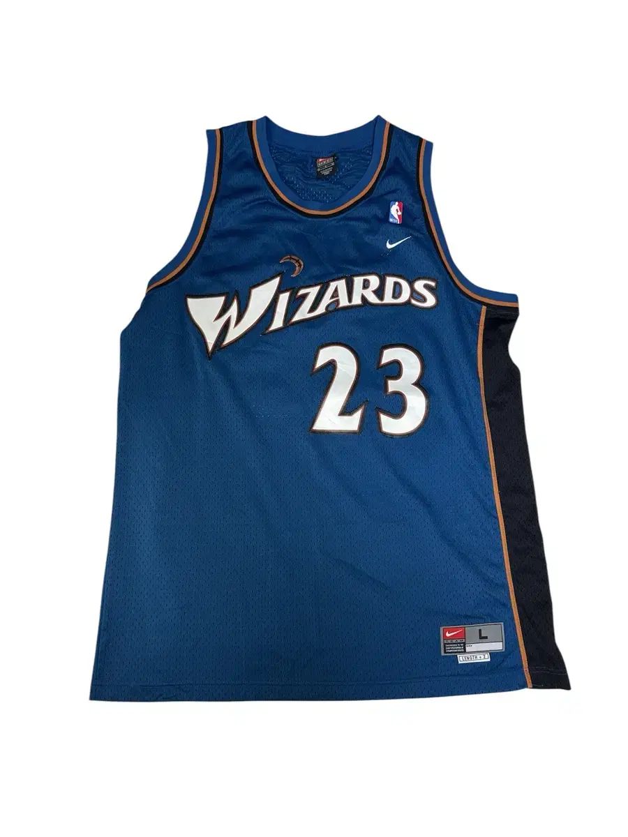 ナイキ ウォッシュダン ウィザーズ マイケル ジョーダン ジャージ L