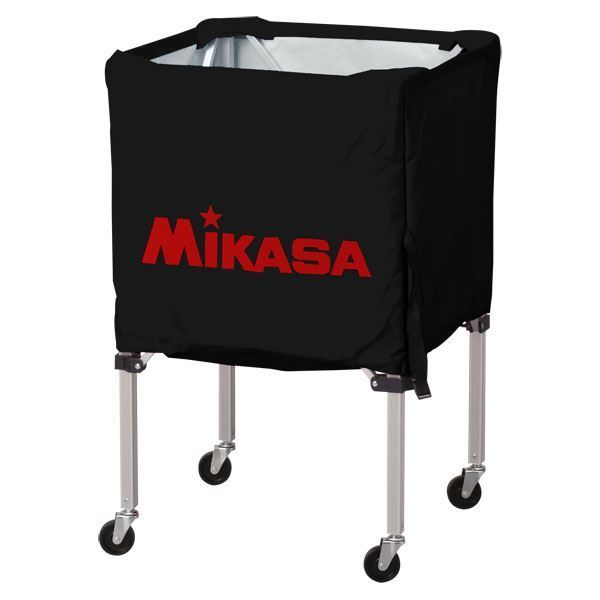 MIKASA（ミカサ）器具 ボールカゴ 箱型・小（フレーム・幕体・キャリーケース