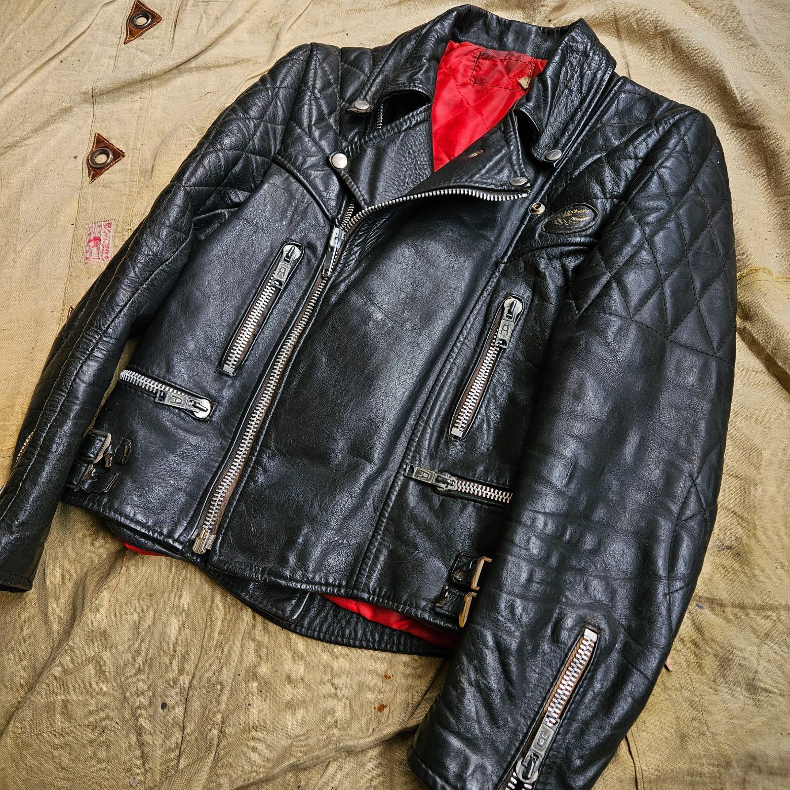 70s lewisleathersネバダ　ルイスレザーネバダ　44 Lewis Leathers LEWIS LEATHERS NEVADA 70s Vintage Motorcycle