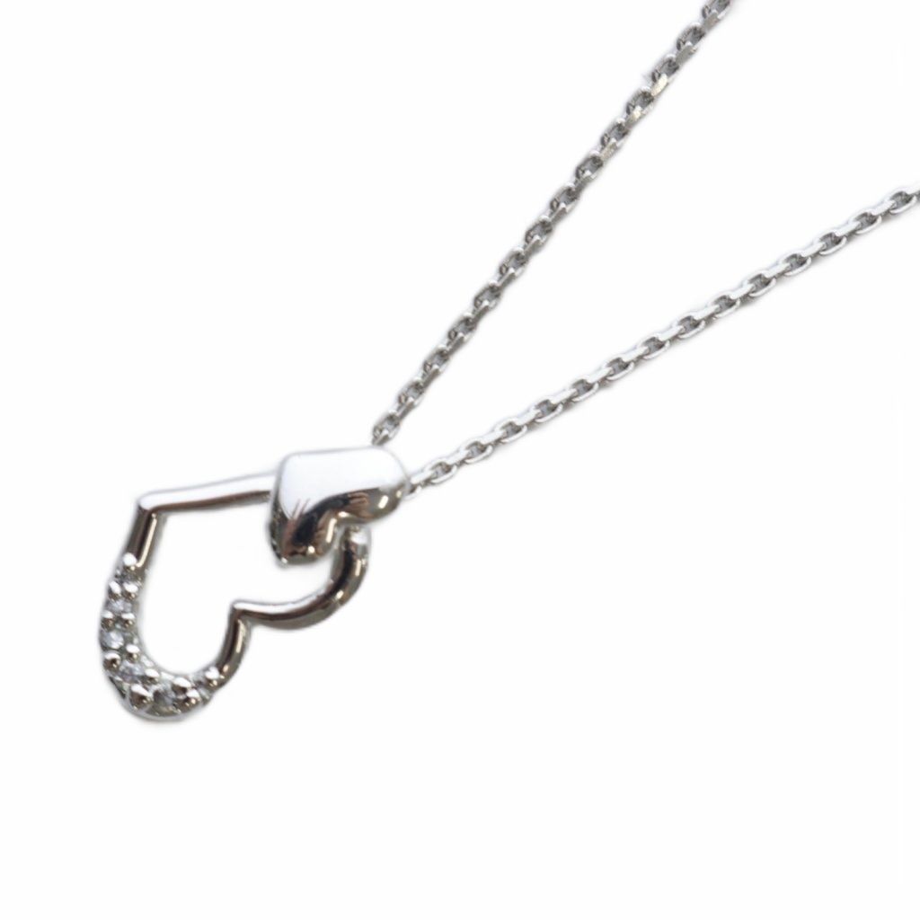 クレージュ courreges ネックレス ペンダント ハートモチーフ