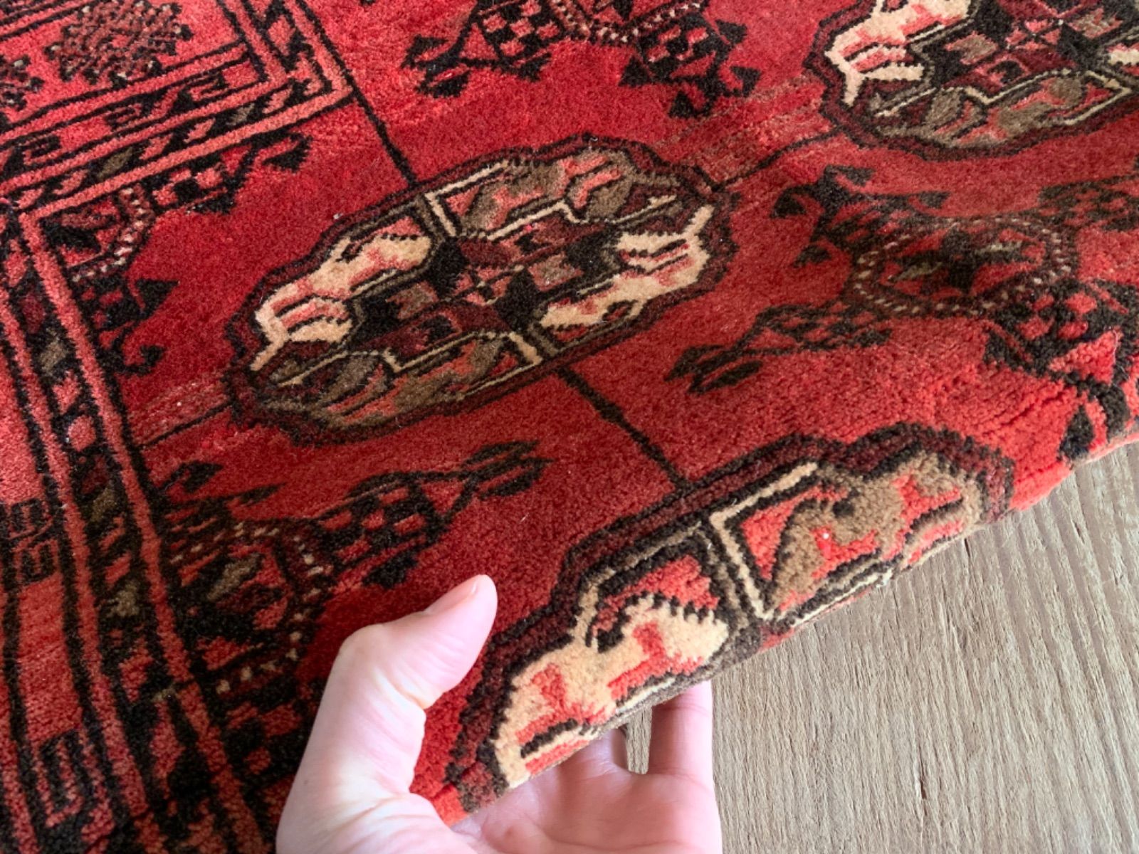 超可爱 SALE‼️トライバルラグ 最高 ヨムト トルクメン絨毯 ラグ 