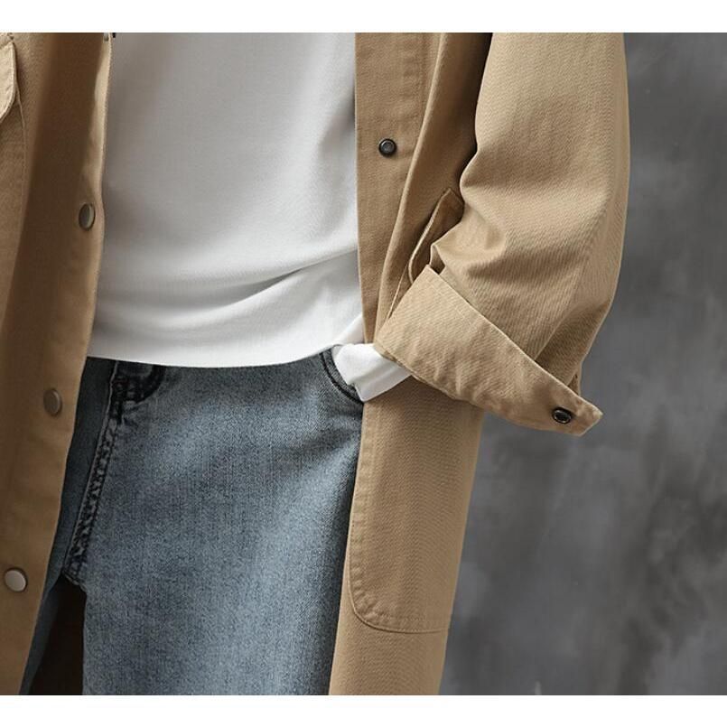 トレンチコート レディース 秋コート ゆったりレンチコート無地 レディース トップス 長袖 スプリングコート 春秋 ショート丈 NEXPOTALLINN_EU