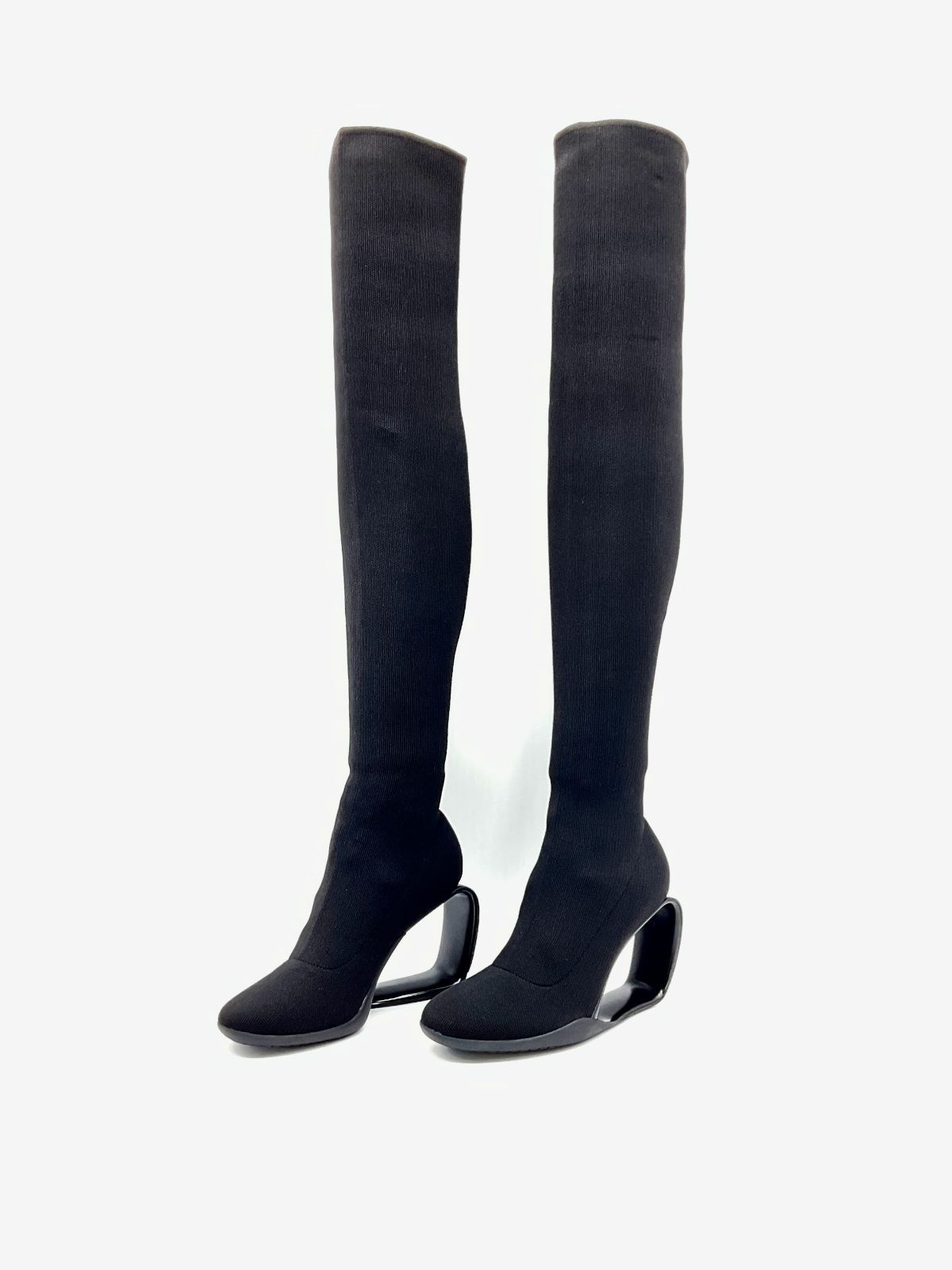 UNITED NUDE 37 23-23.5 ブラック Mobius Long Boot Hiロングブーツ
