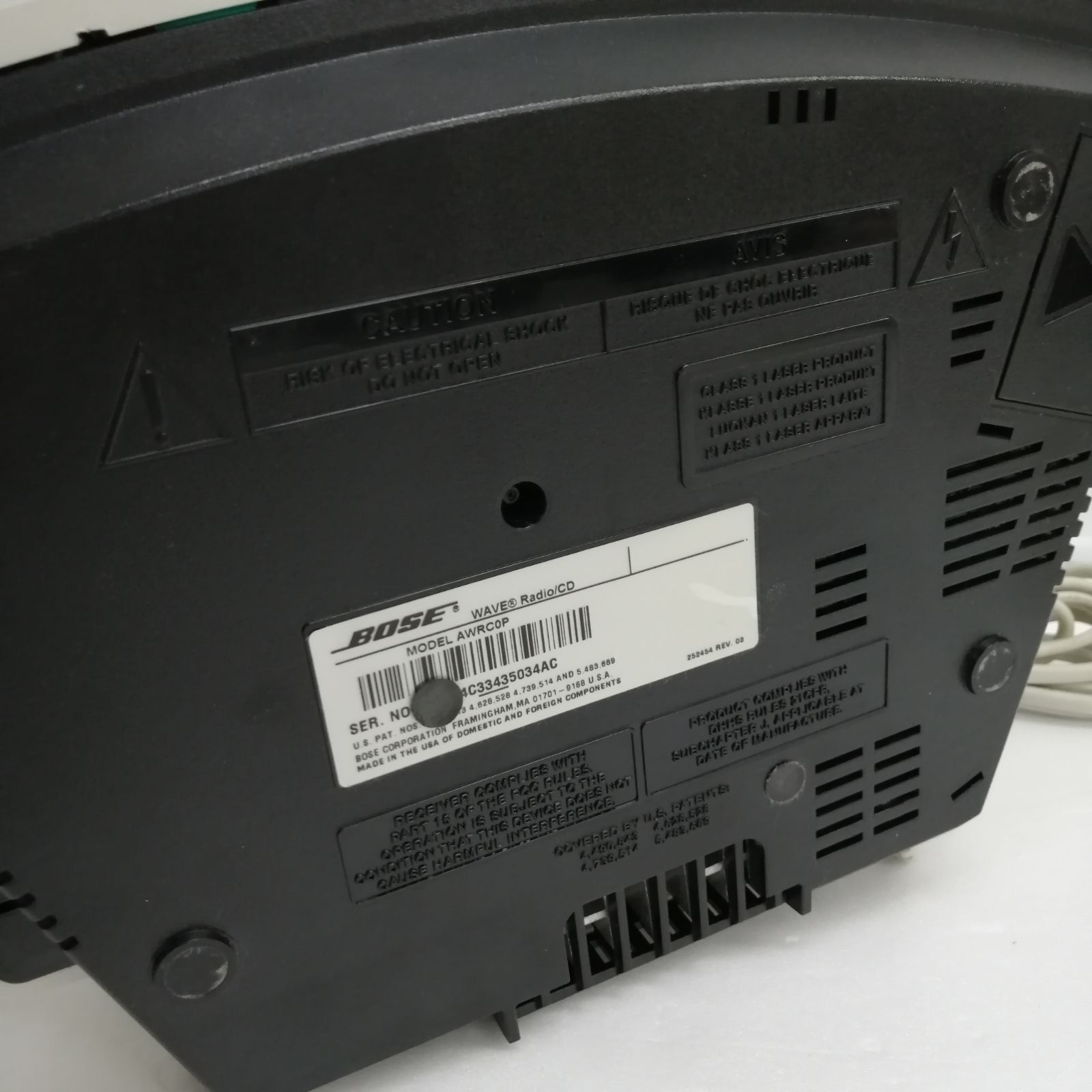 ラジオ・コンポ BOSE awr ccc 0613AC Amazon.co.jp: BOSE ボーズ AWRCCC Wave Music System ウェーブ