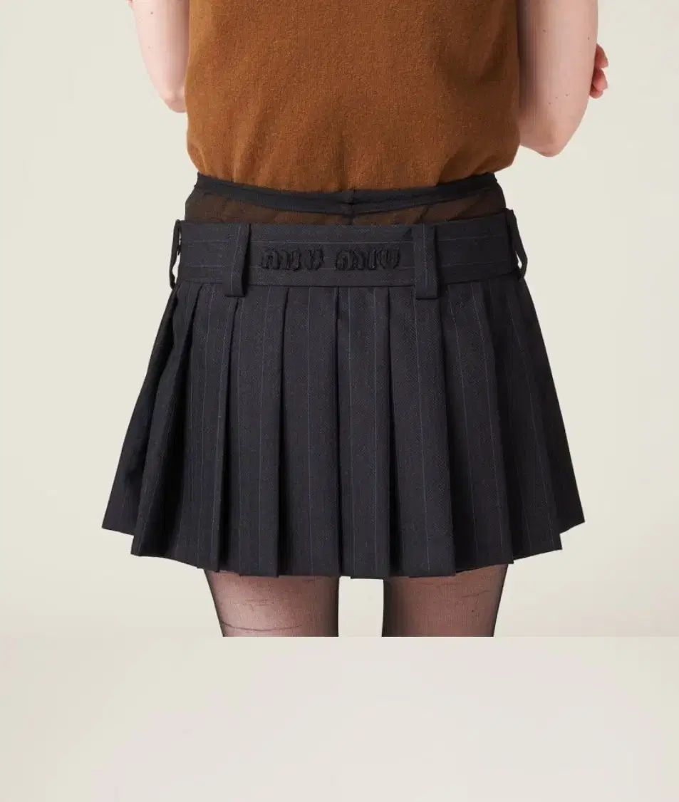 miu オーバーサイズ ジャケット プリーツ スカート セットアップ