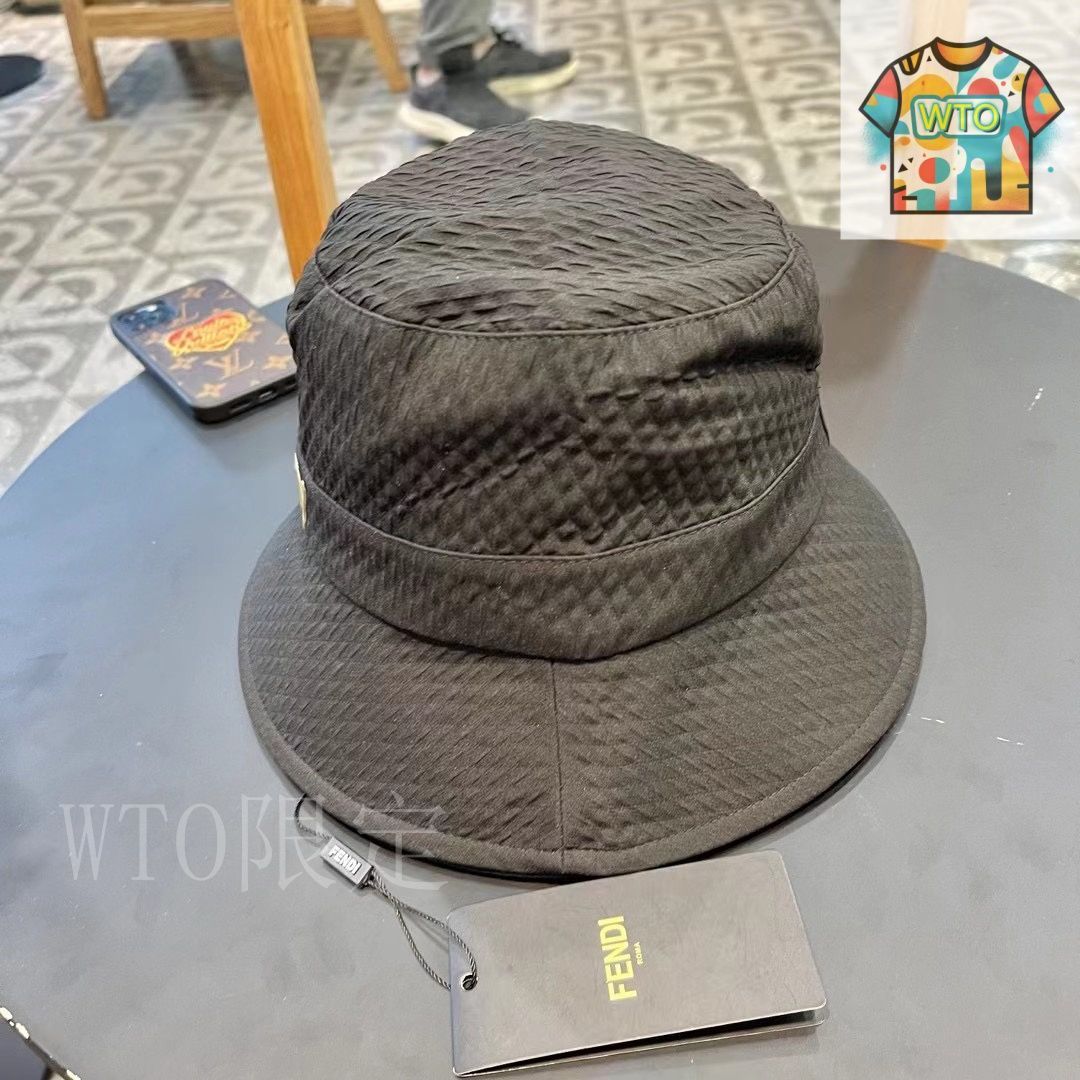 今日WTO】FENDI ストローフィッシャーハット-PW42 - メルカリ