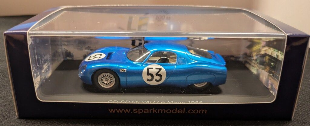 Spark model 1|43 CD No.53 24H Le Mans 1966 G.Heligouin - J.Rives IMPECCABLEHEALTHCARESERVICES_COM