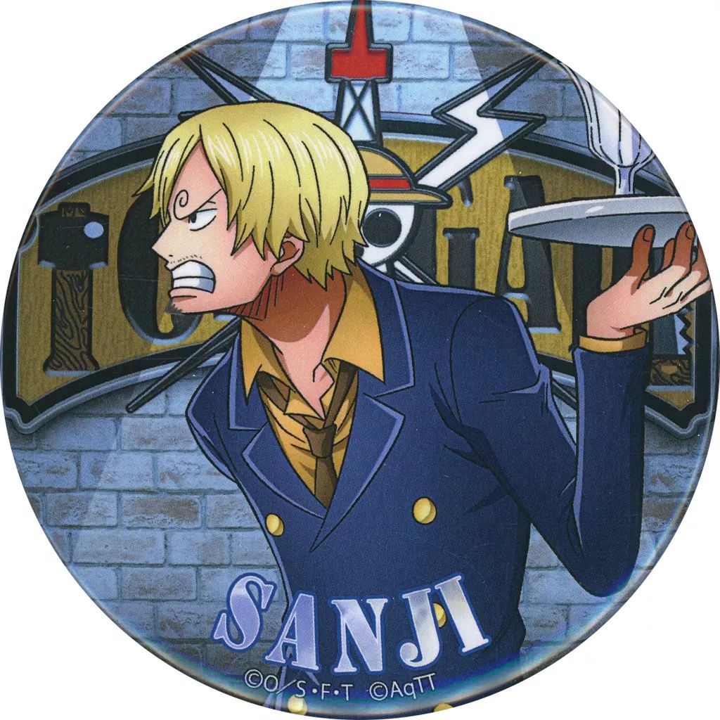 中古】バッジ・ピンズ サンジ 「東京ワンピースタワー 缶バッジ